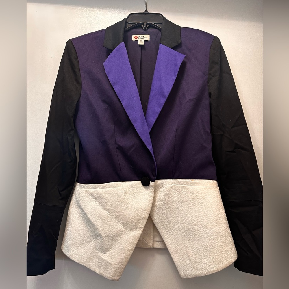 Peter pilotto for target blazer size S, colour blocked